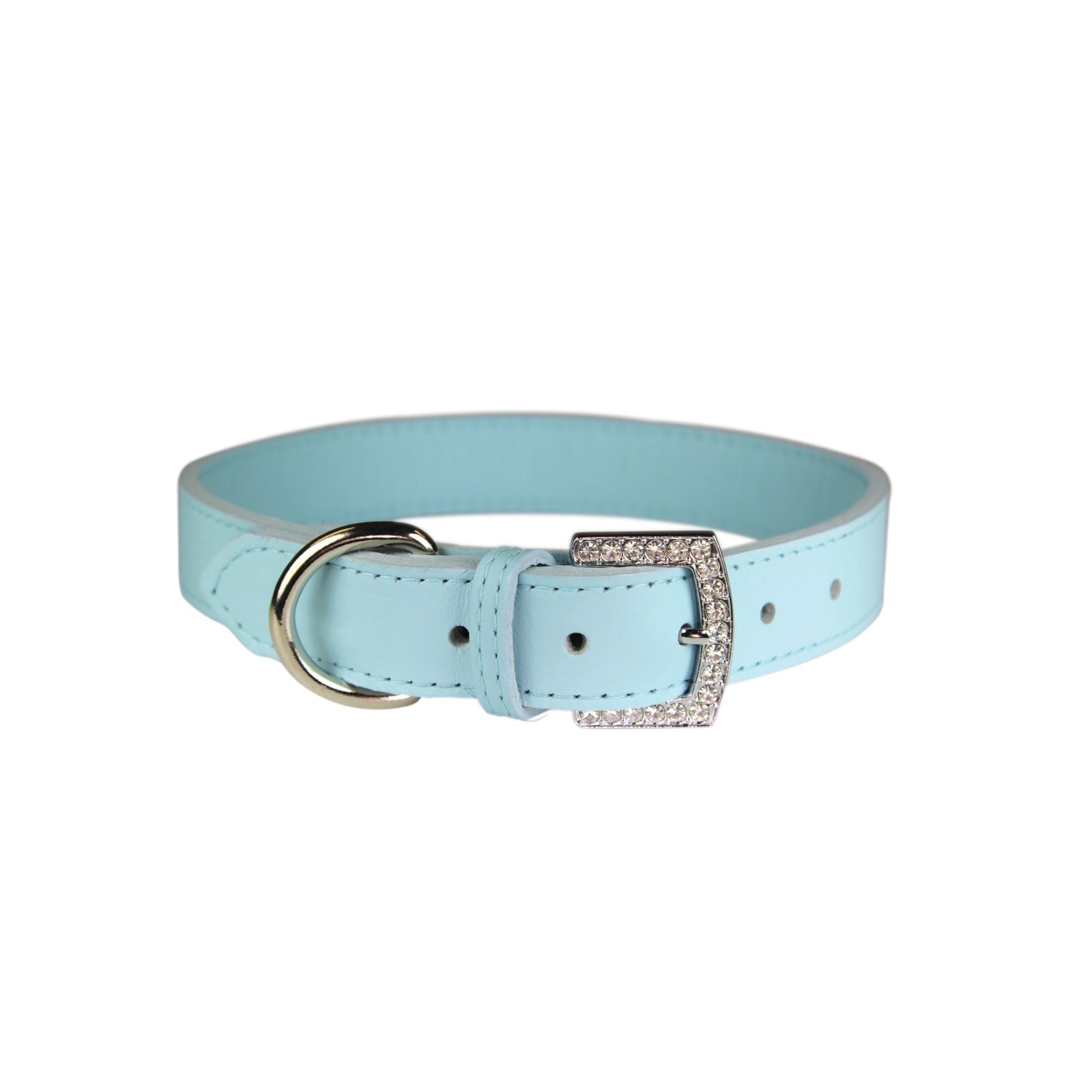 Collare per cani Bling - Azzurro