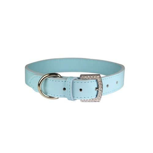 Collare per cani Bling - Azzurro