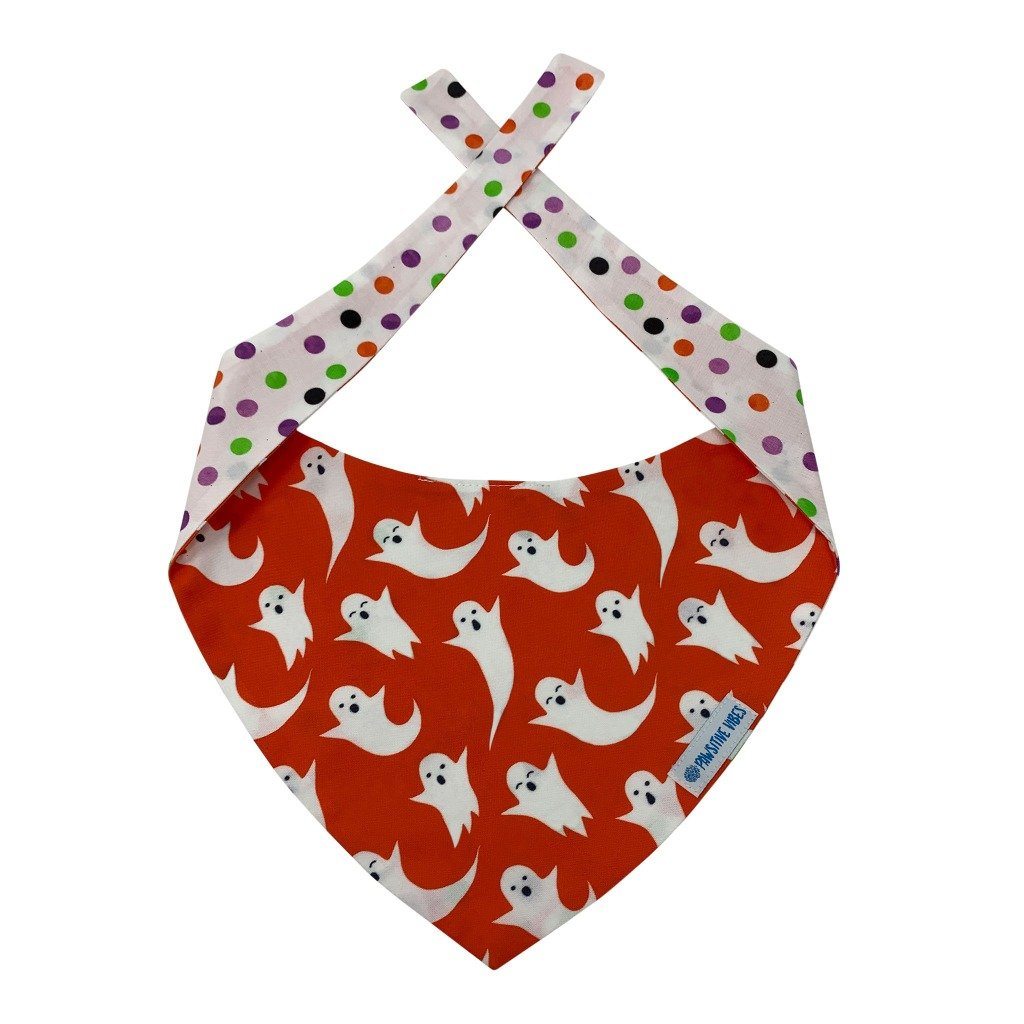 Bandana per cani - Happy Ghosts Reversibile