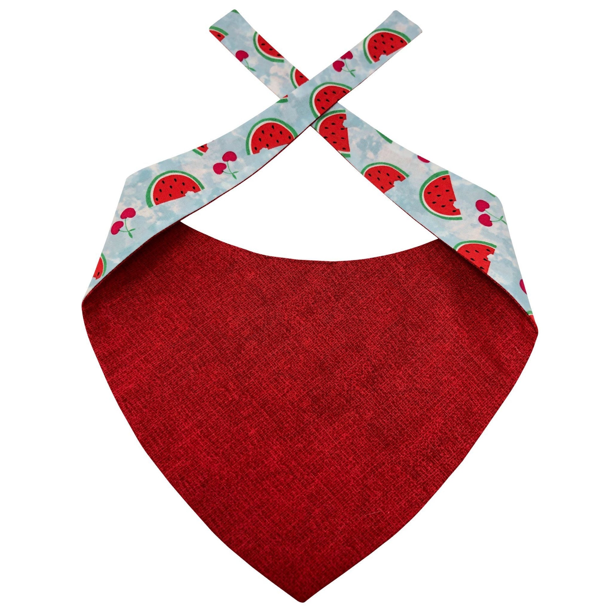 Bandana per cani - Anguria e ciliegie