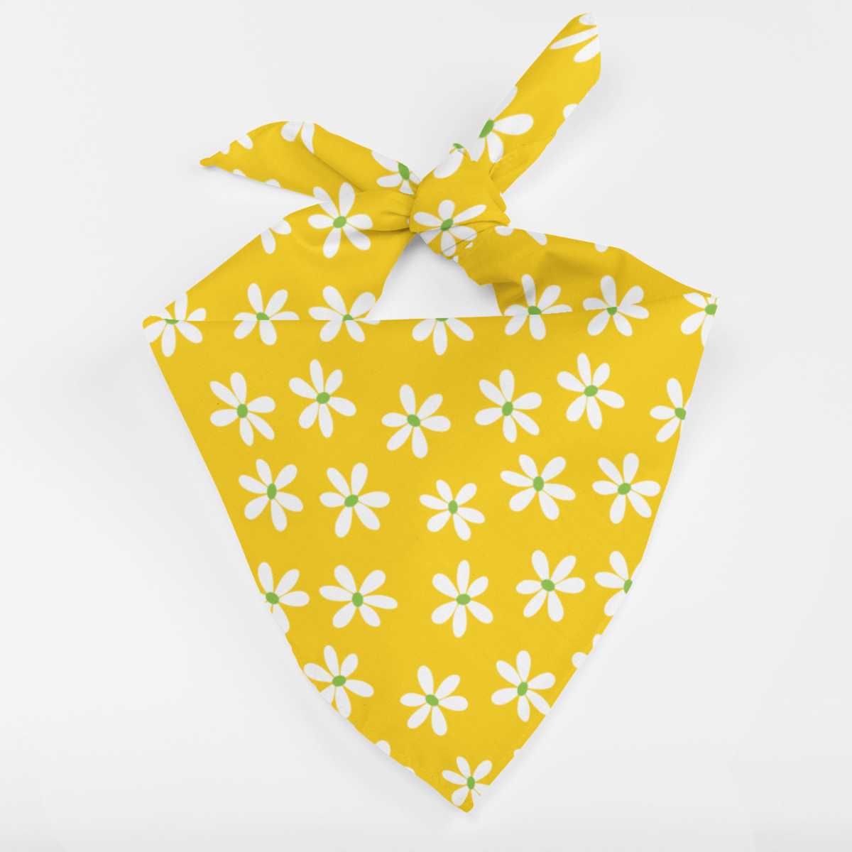 Bandana per cani - Margherita gialla