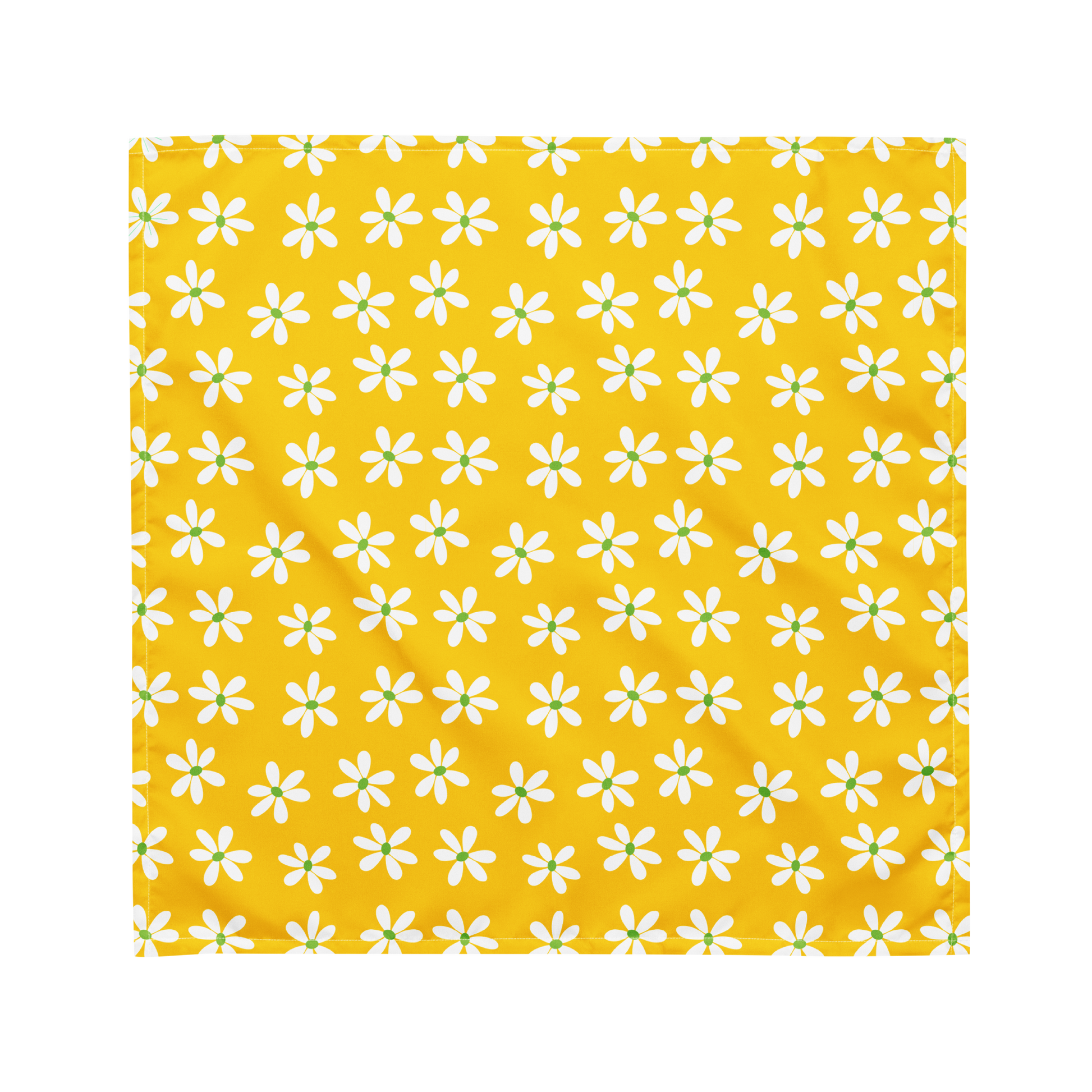 Bandana per cani - Margherita gialla