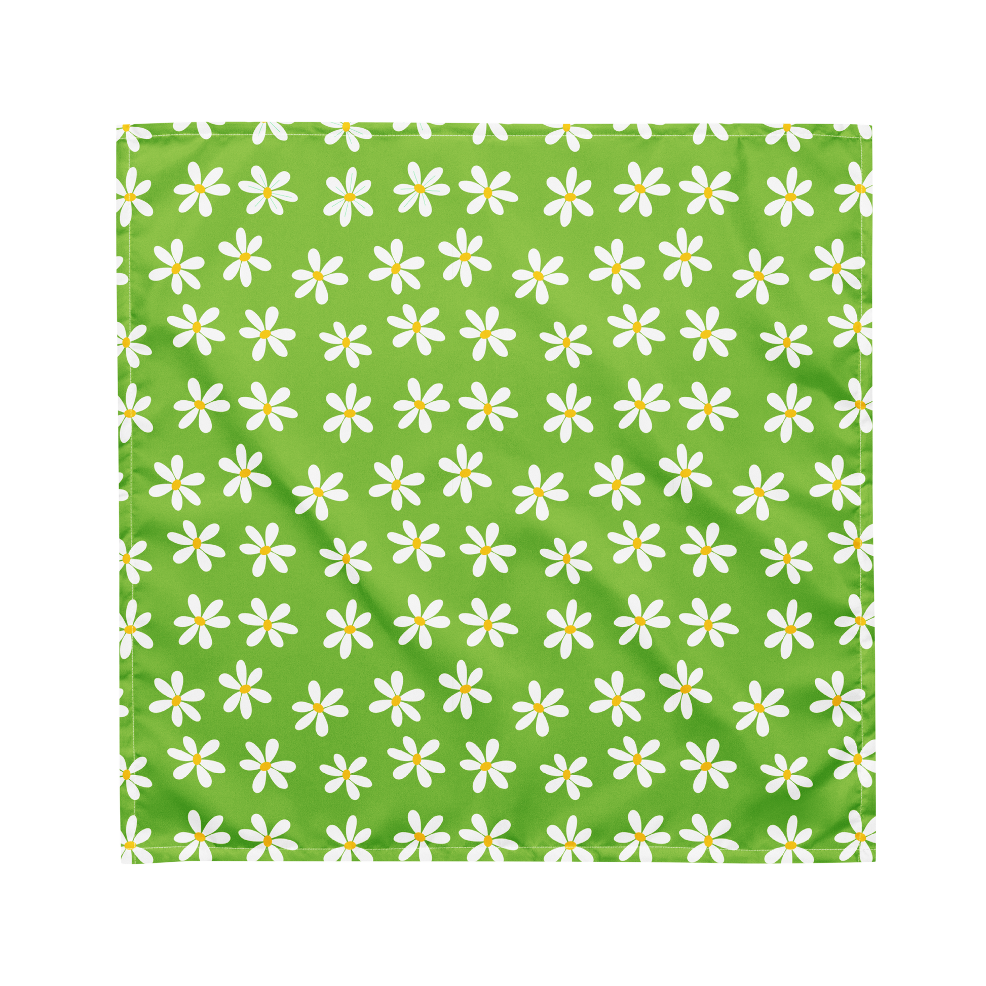 Bandana per cani - Margherita verde