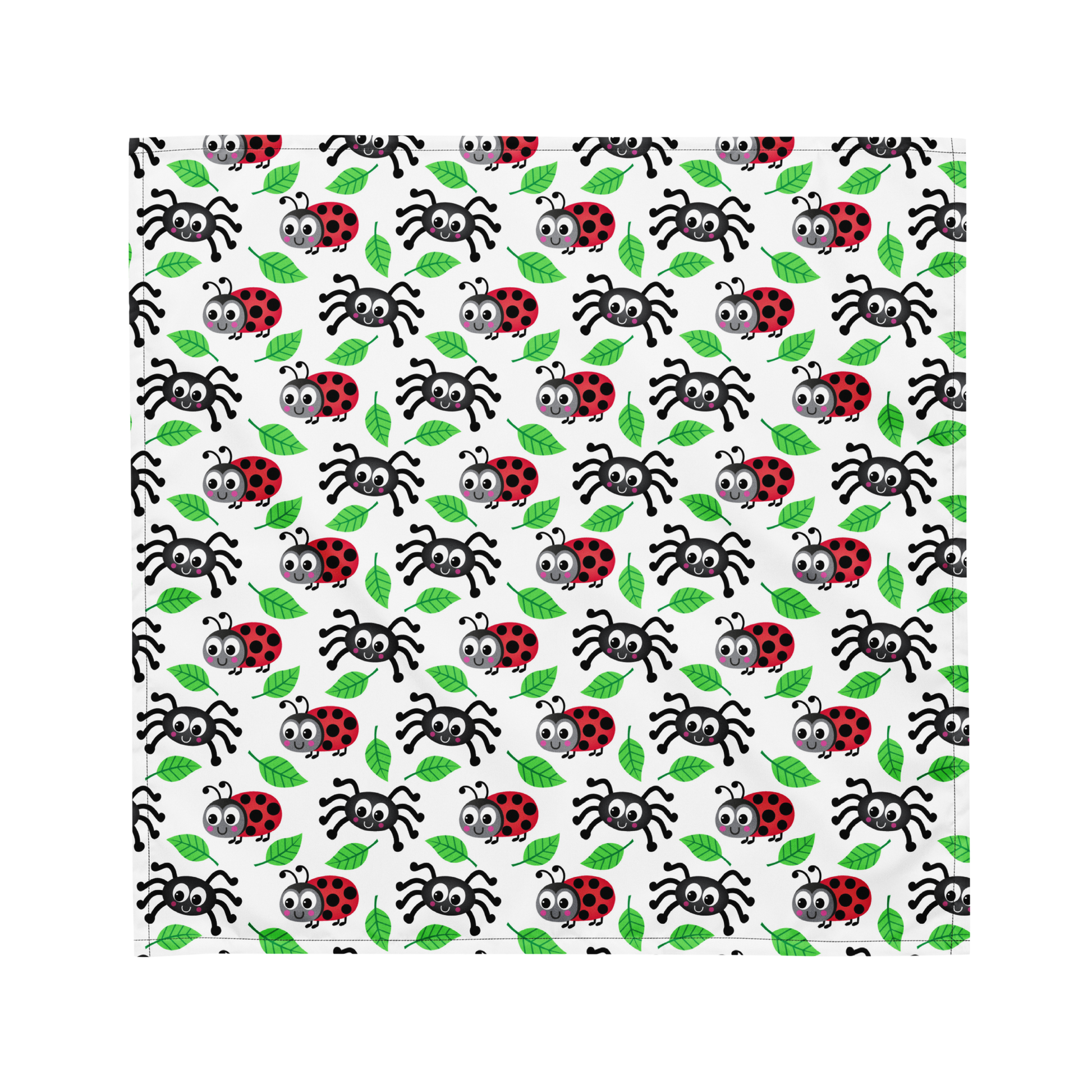 Bandana per cani - Ragni e coccinelle