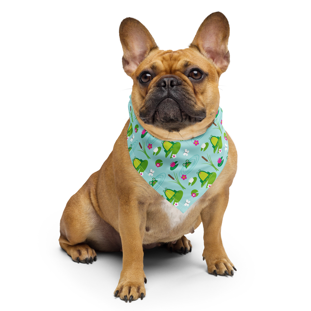 Bandana per cani - Frolicking Frogs