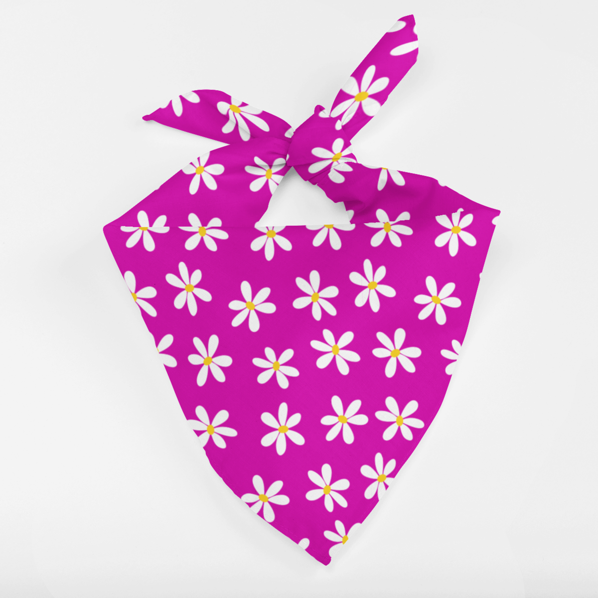 Bandana per cani - Margherita viola